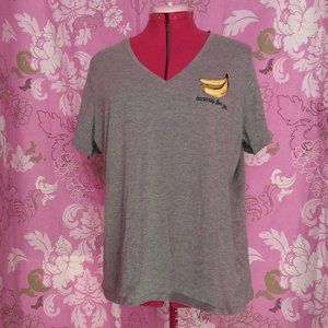 Lane Bryant v-neck tee